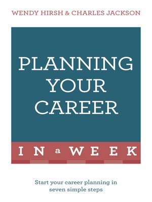 cover image of Planning Your Career In A Week